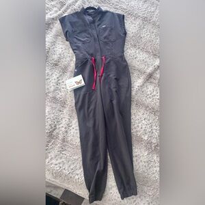 Figs Rafaela Cargo Jumpsuit Size S